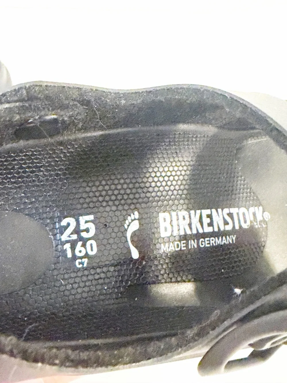 Birkenstock Kids Milano Black Sandals Buckle Straps Size 25 NWOT